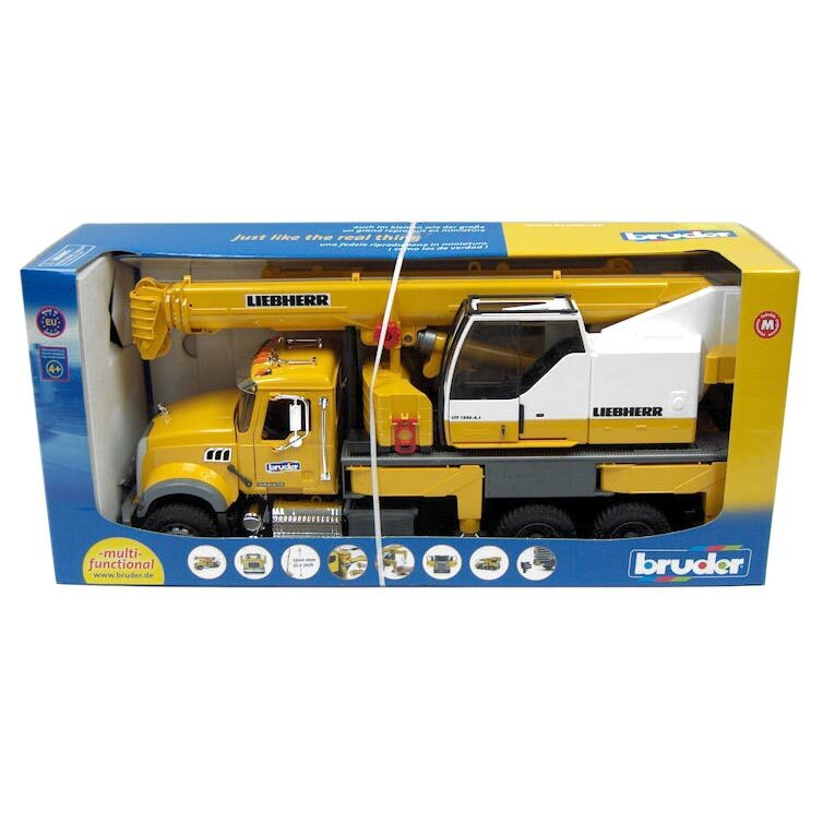 Mack Granite Liebherr Crane Truck 26 Inches Long by Bruder 2818