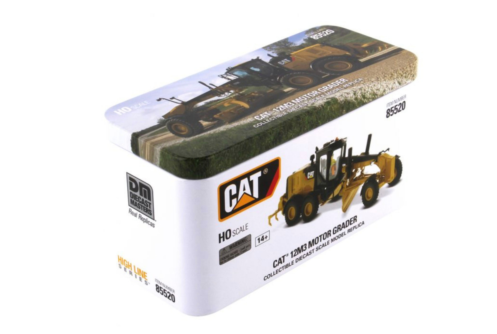 Diecast Masters 85520 Caterpillar 12M3 Motor Grader 1/87 Scale Model