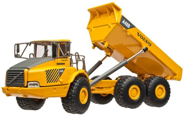 Atlas HO Scale 30000082 Die-Cast Volvo Tipper Dump Truck A40D New In Box