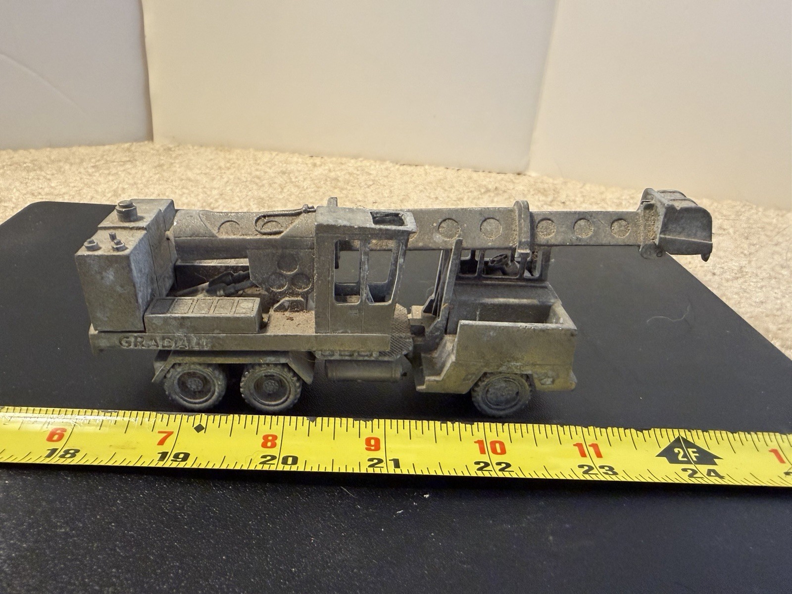 Precision Pewter Gradall G880C Wheel Excavator Truck, 1/64 model