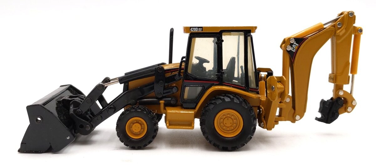 Norscot 55061 1:50 Caterpillar 420D IT Center Pivot Backhoe Construction Vehicle