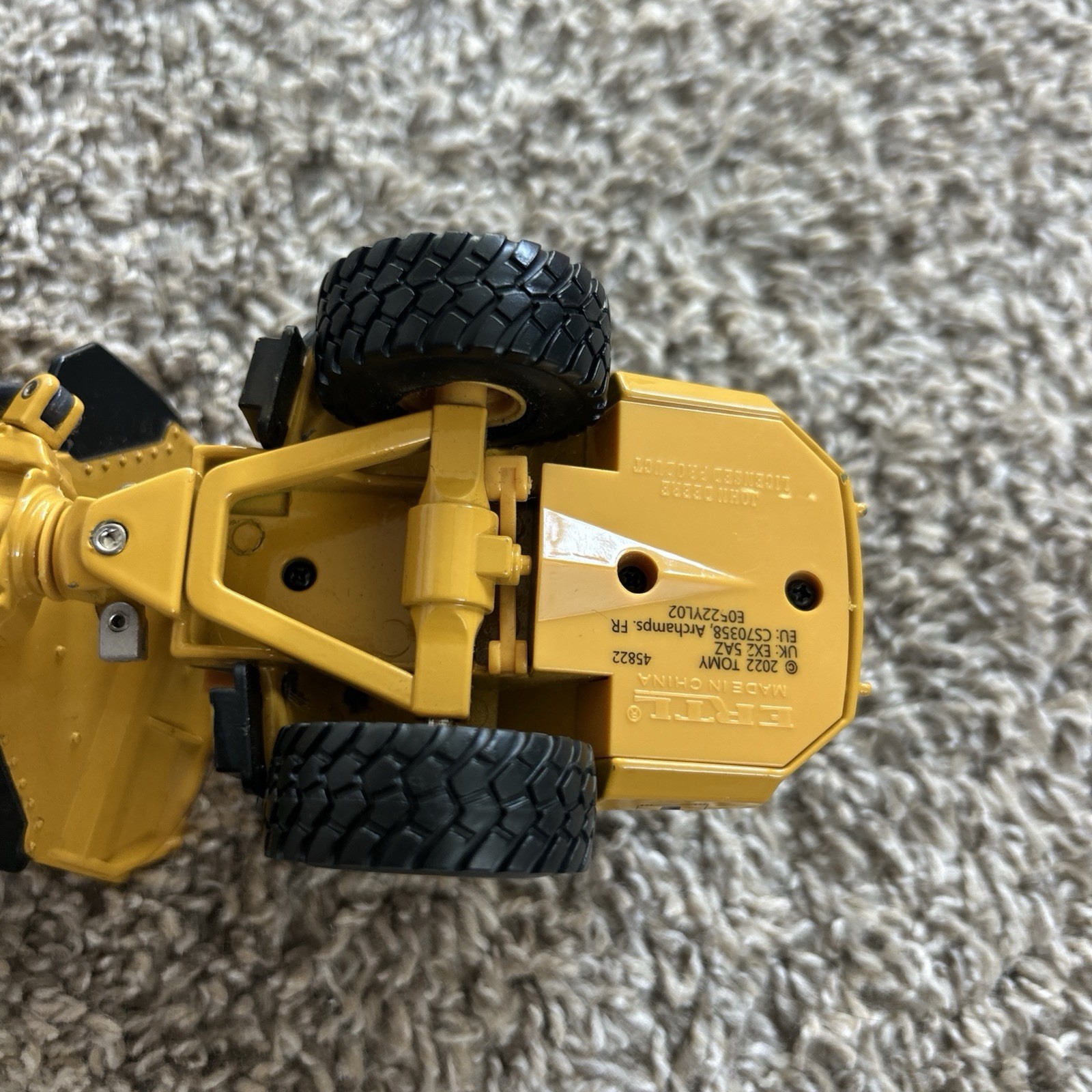 Lot of Diecast Construction Vehicles – Excavator, Bulldozer, Dump Truck