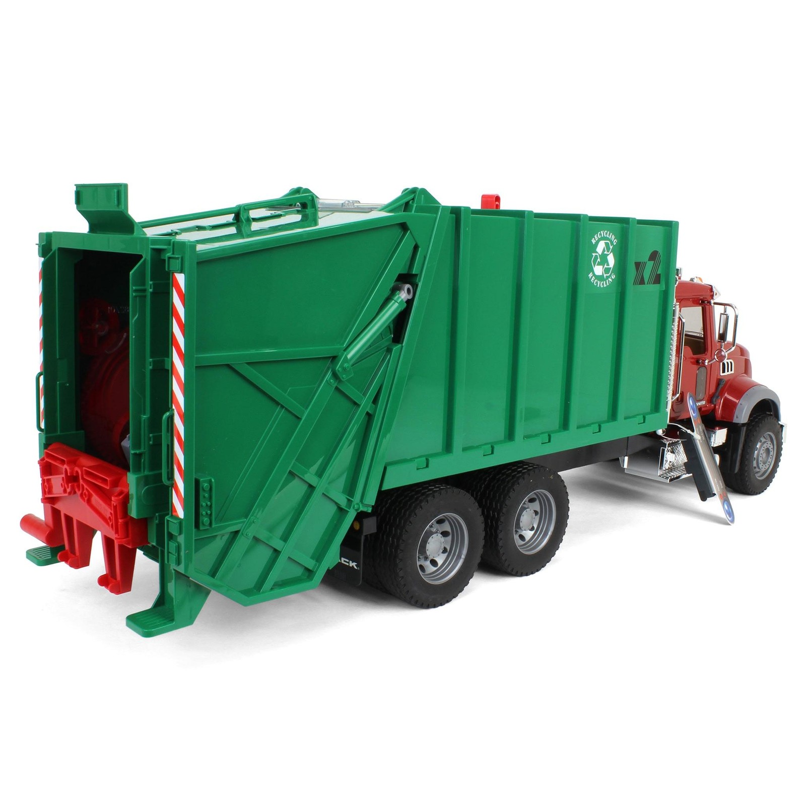 1/16th Bruder MACK Granite Rear Loading Garbage Truck 02812