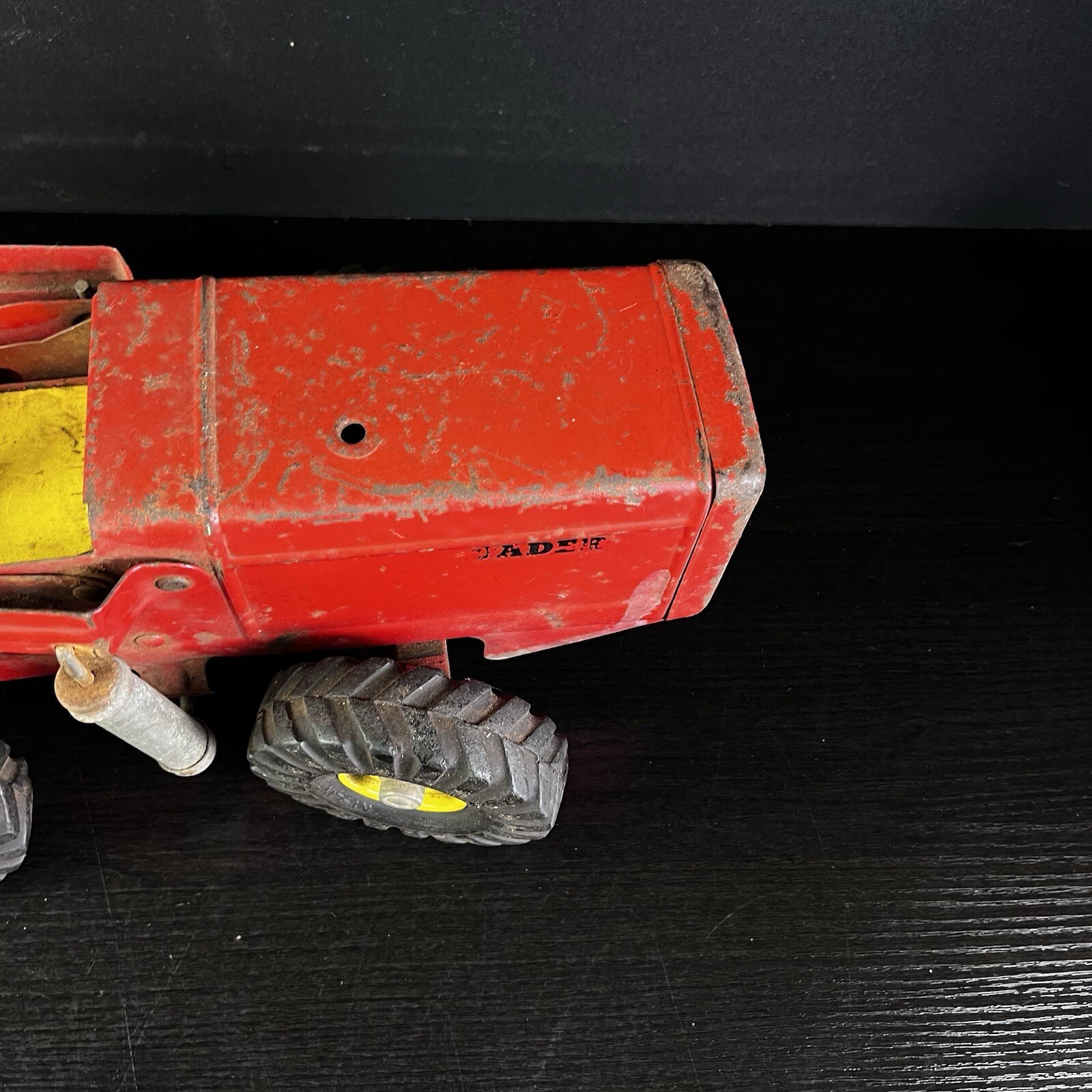 Vintage 1950’s Nylint Road construction Red Hough Payloader 17”