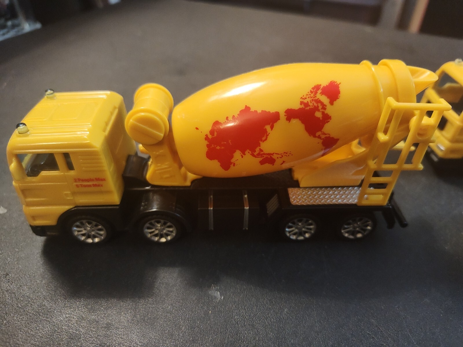 Lot 3 Delectation Construction Vehicles Cement Mixer Fuel Truck Long Bed Hauler
