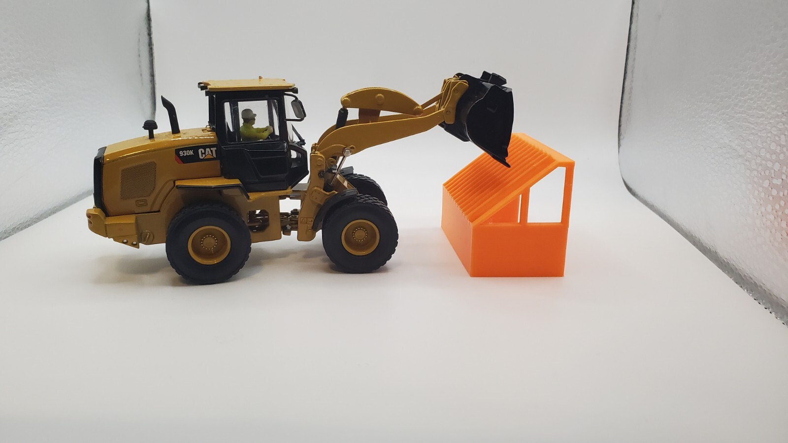 Custom 1/50 Scale Large Rock Grizzly in Orange