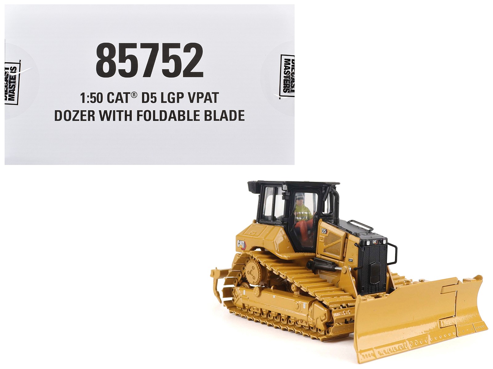 CAT Caterpillar D5 LGP Track Type Dozer Yellow Series 1/50 High Line