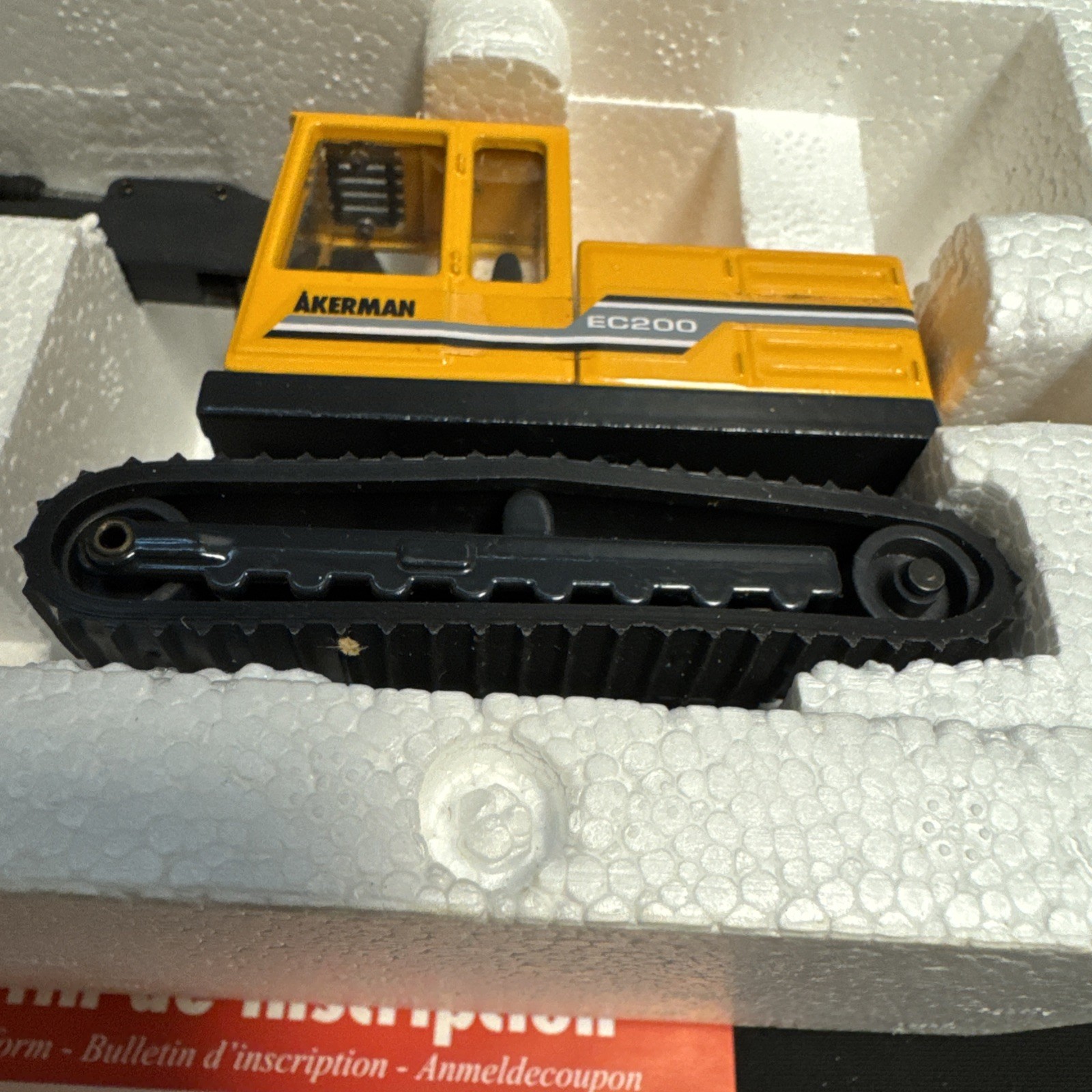 Joal Die Cast Digger with Hydraulic Hammer # 249 1:50 Akerman H7c NEW