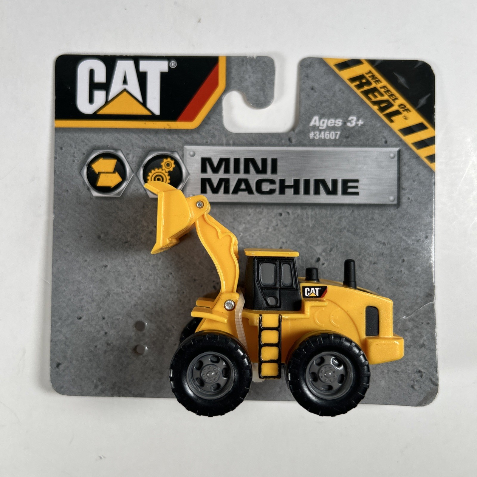 Lot of 2 CAT Caterpillar Mini Machines Front Loader + Road Roller