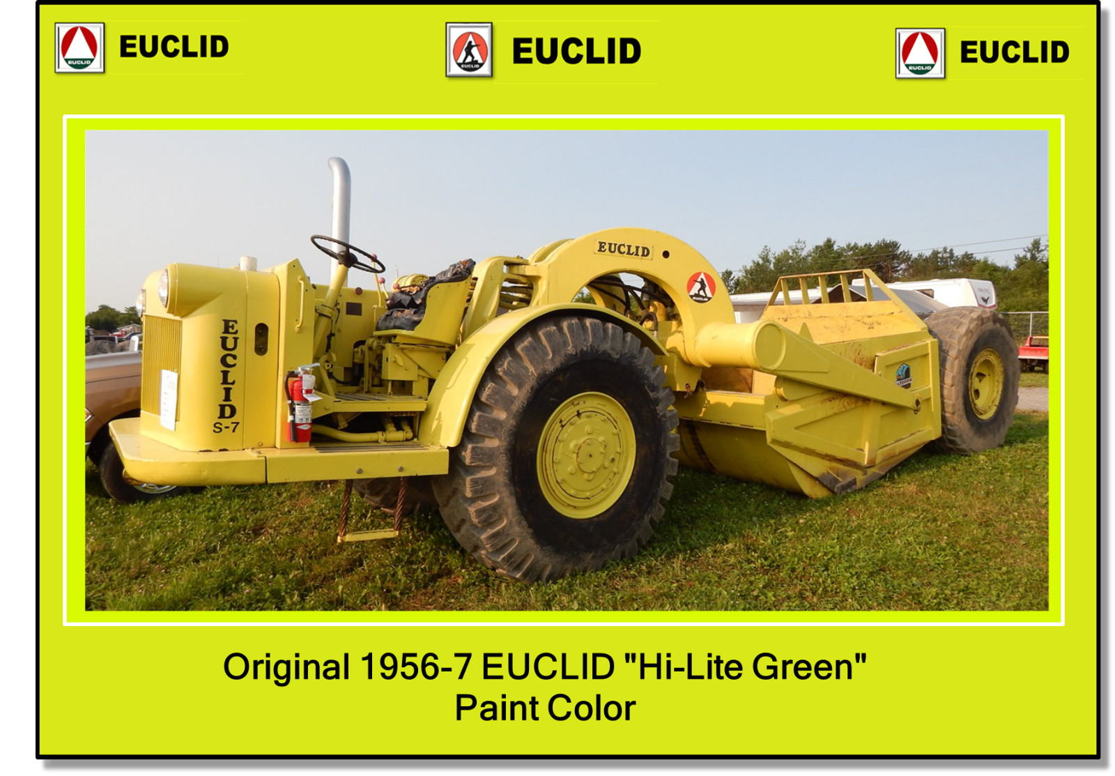 3 x EUCLID / TEREX Dump Trucks 33-07 / R-85B / R-35 $$$ FREE SHIPPING!!