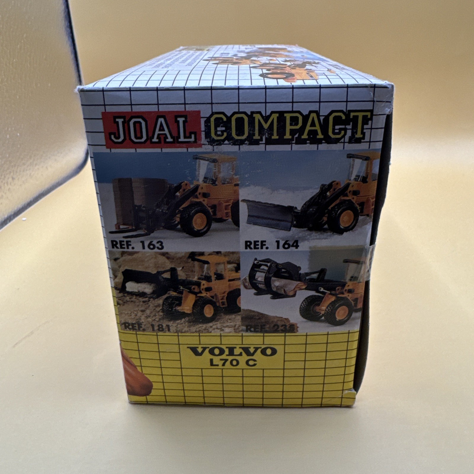 Joal Compact Volvo BML70C Ref. 181 1:50 Scale Diecast Metal, For Ages 14 & Up