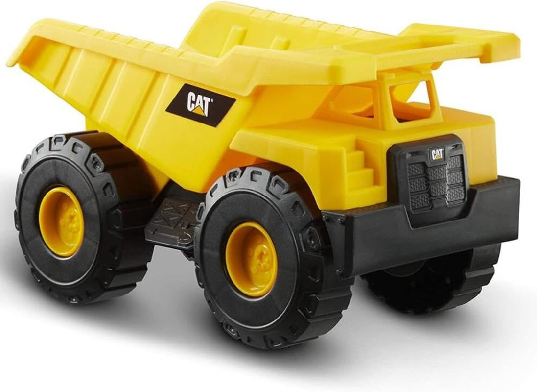 CAT Construction Toys, Construction Fleet 10″ Dump Truck Toy – Heavy‑Duty Plasti