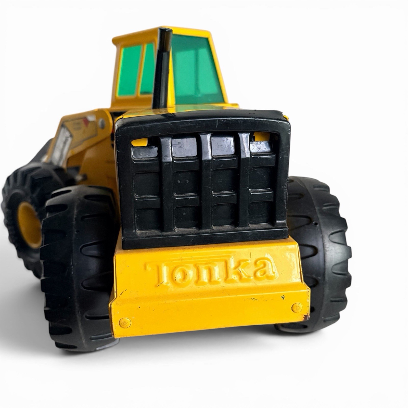 Vintage Tonka Front End Loader Mighty Diesel Yellow 54240 XMB-975 Excellent EUC
