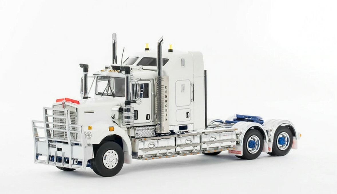 Drake Z01520 Kenworth C509 Prime Mover – White / Blue – 1/50 Die-cast MIB NEW