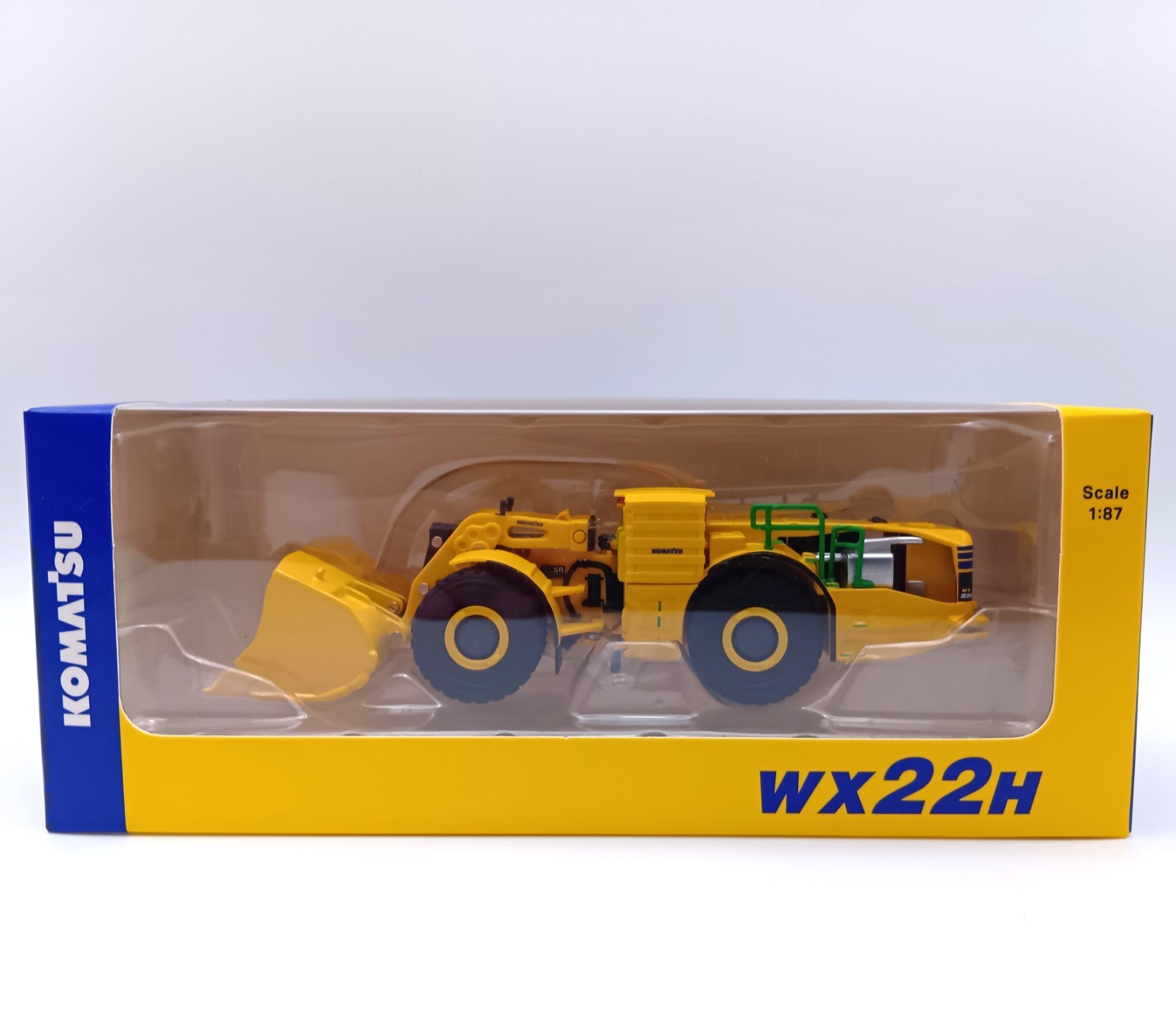 Komatsu 1/87 Scale Construction Machinery Model Set 11pcs Non-Retail Shareholder