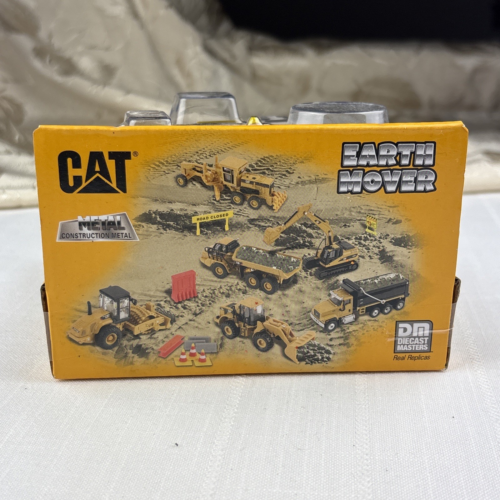Diecast Masters 1/87 HO Scale Earth Mover Play Set Road Grader NIB