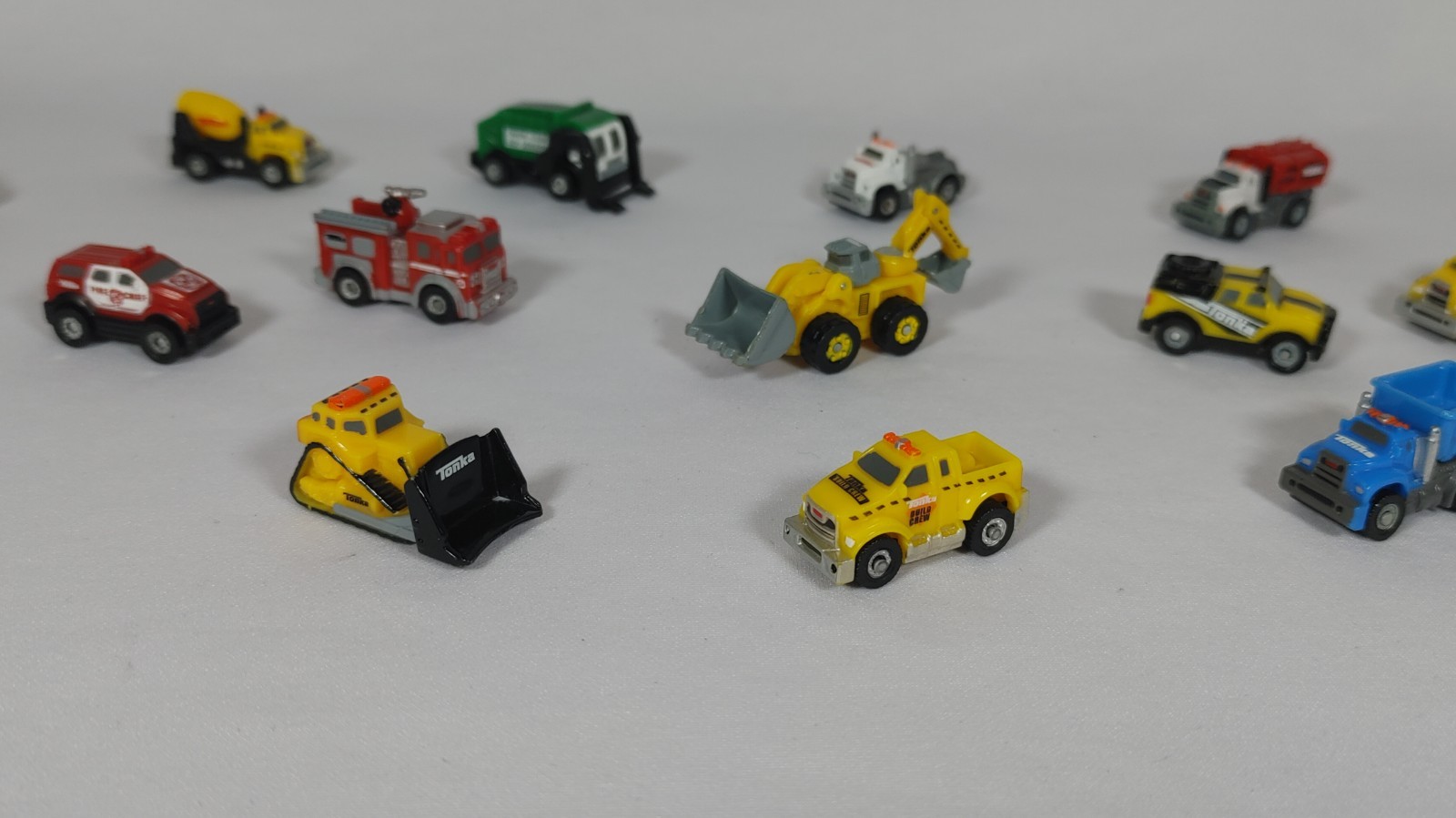 Miniature Construction Equipment Tonka, Lot Of 16 Used Rare