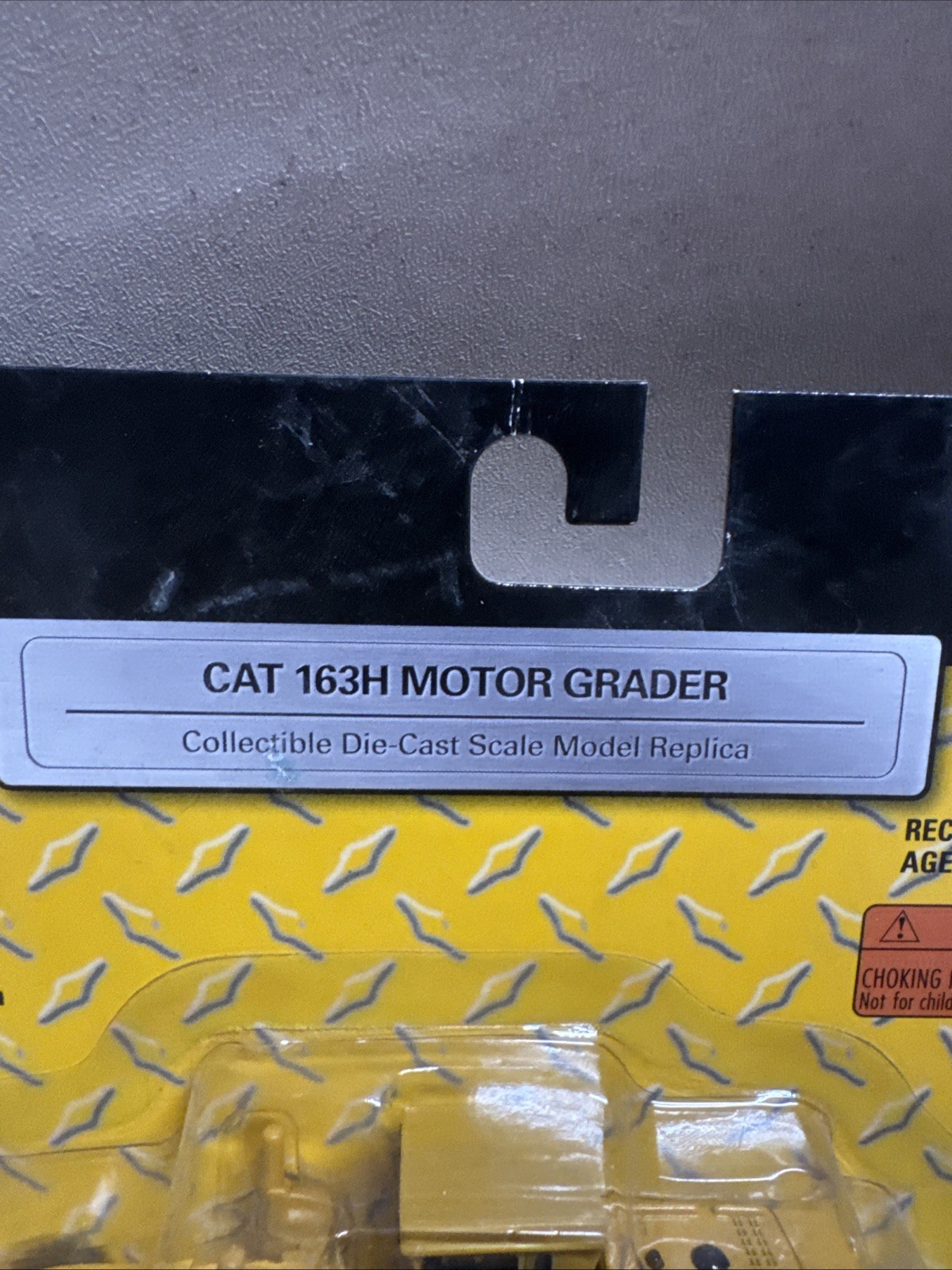 NIB 2005 CAT 163H MOTOR GRADER CONSTRUCTION 1/87 NORSCOT DIECAST TOY #55403