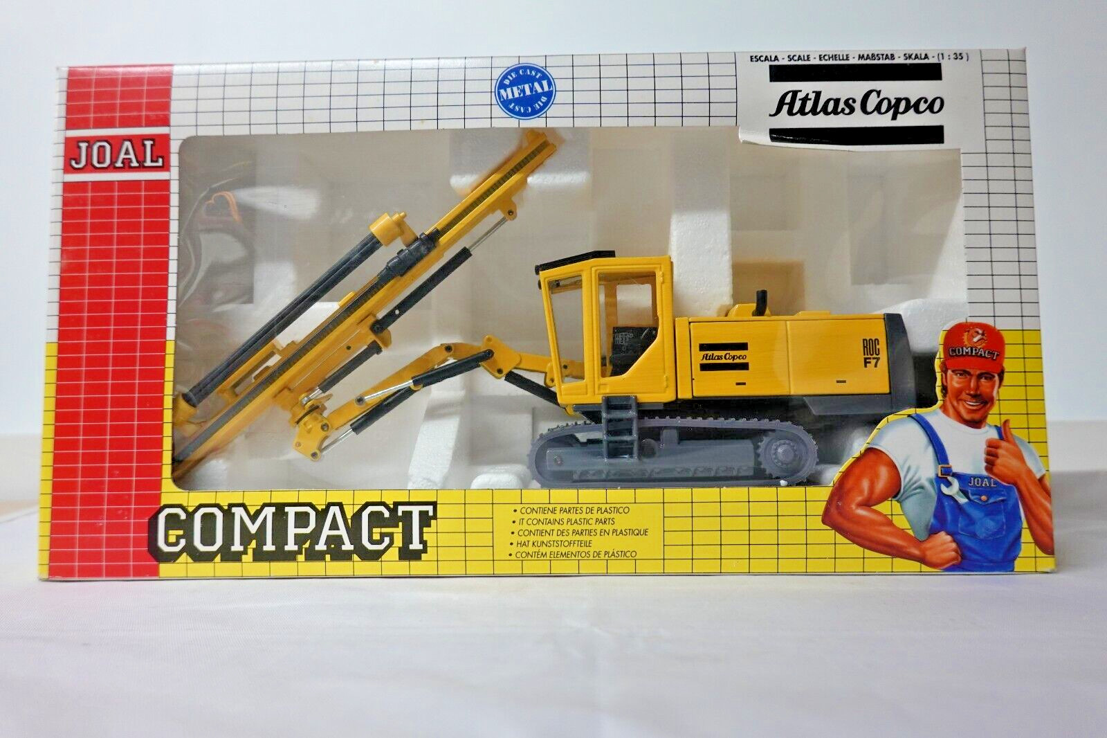 JOAL 262 Atlas Copco ROC F7 Drill with Tracks 1:35 Scale