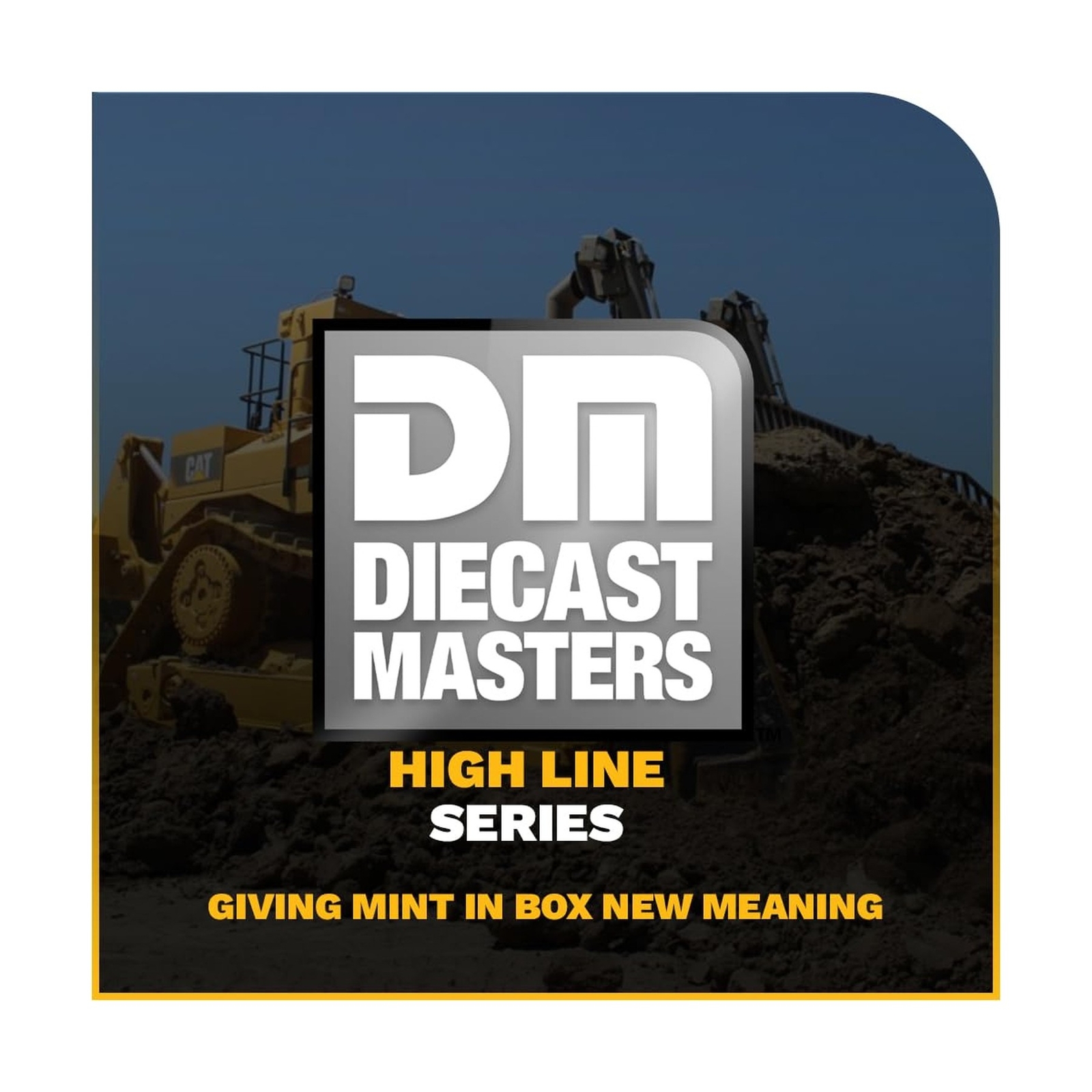 Diecast Masters 1:50 Caterpillar D11T CD Carrydozer | High Line Series Cat Tr…