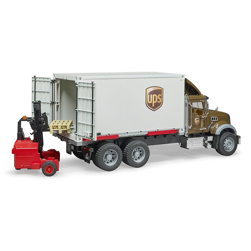 1/16 Mack Granite UPS Truck by Bruder 02828