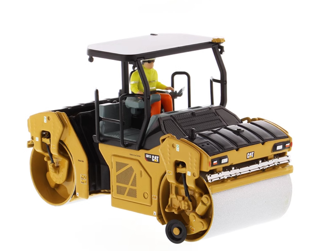 1:50 DM CB-13 Tandem Vibratory Roller Construction Machine Diecast Model