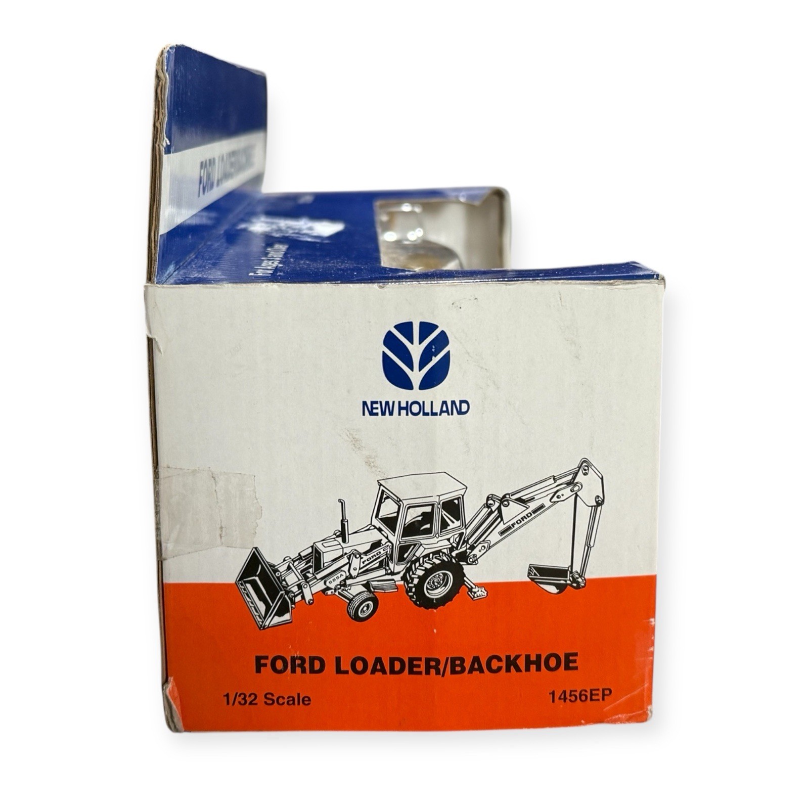 VTG 1/32 Ertl Ford 555A Backhoe/Loader Die-cast Metal Replica # 1456EP NEW