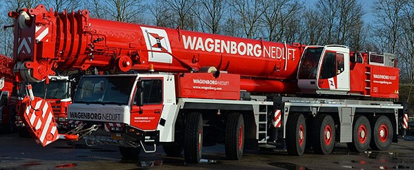 WSI 01-1471 1:50 Wagenborg Nedlift – Tadano 400G-6 Mobile Crane
