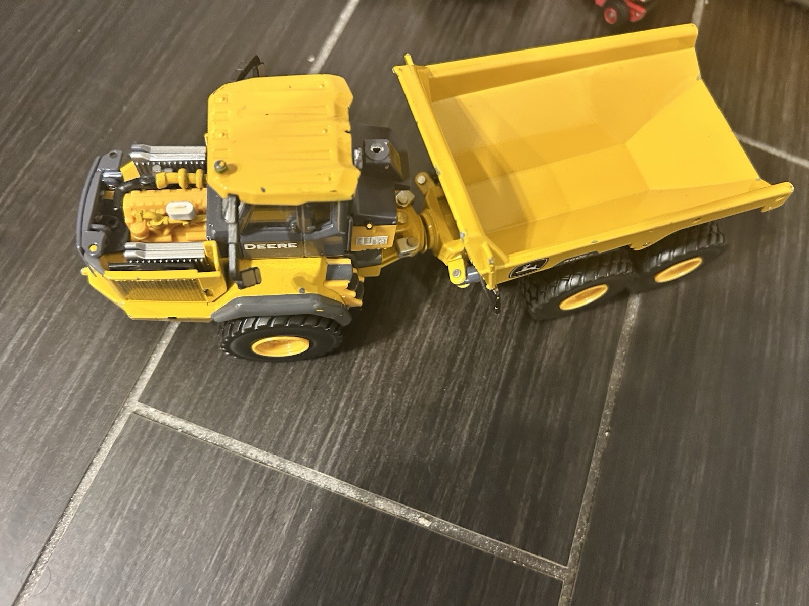 Lot of Diecast Construction Vehicles – Excavator, Bulldozer, Dump Truck