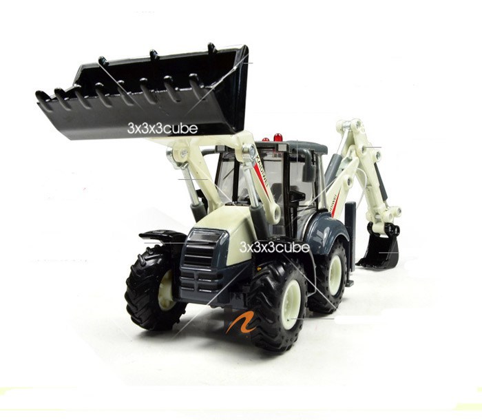 KDW 1/50 Bidirectional Excavator Construction Equipment Diecast Model Car 1:50