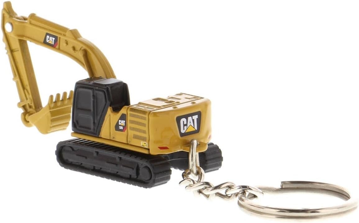 Cat Micro 320 Hydraulic Excavator Keychain