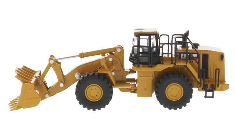 1:64 CAT988H Wheel Loader Construction Forklift Machine Equipment Diecast Model