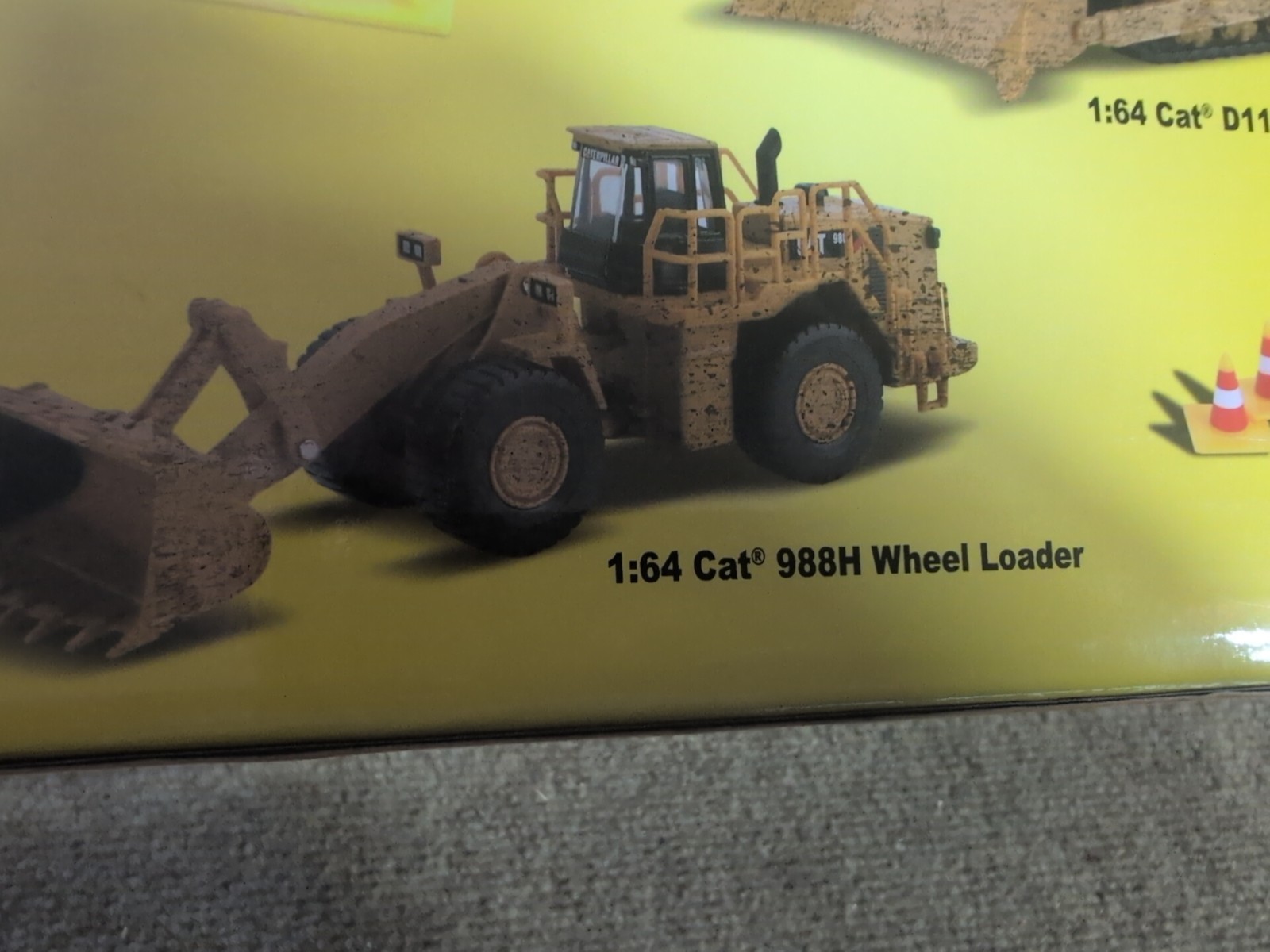 CAT Caterpillar 988h Wheel Loader & Dozer D11T set of 2