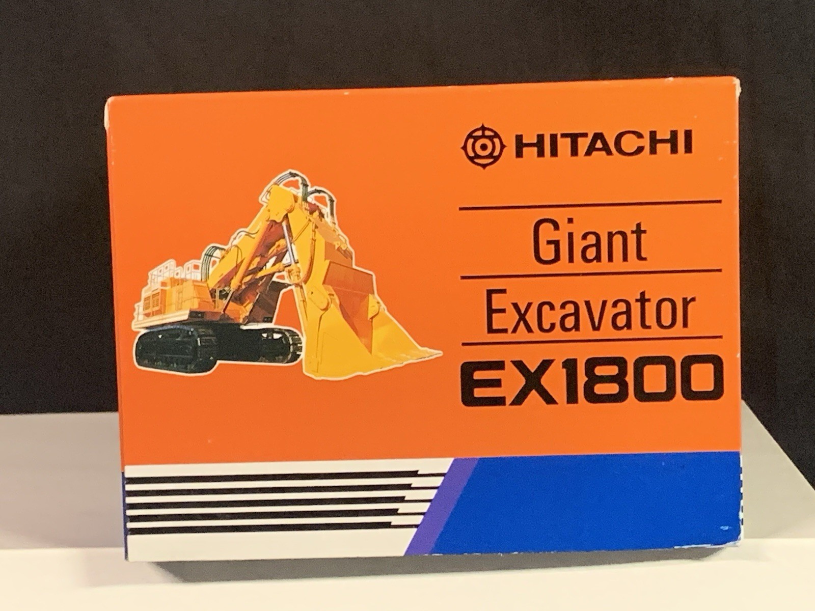 Shinsei Hitachi EX1800 1/60 Diecast Giant Excavator Mining Shovel w/Box