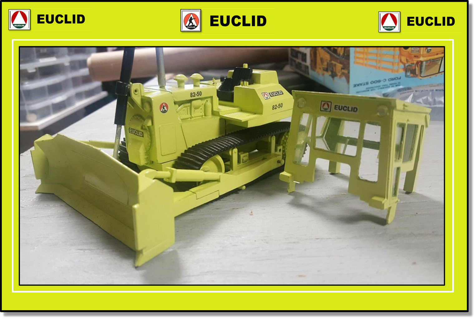 1/40 EUCLID 82-50 Bulldozer in “EUCLID” Colors FREE SHIPPING !!!