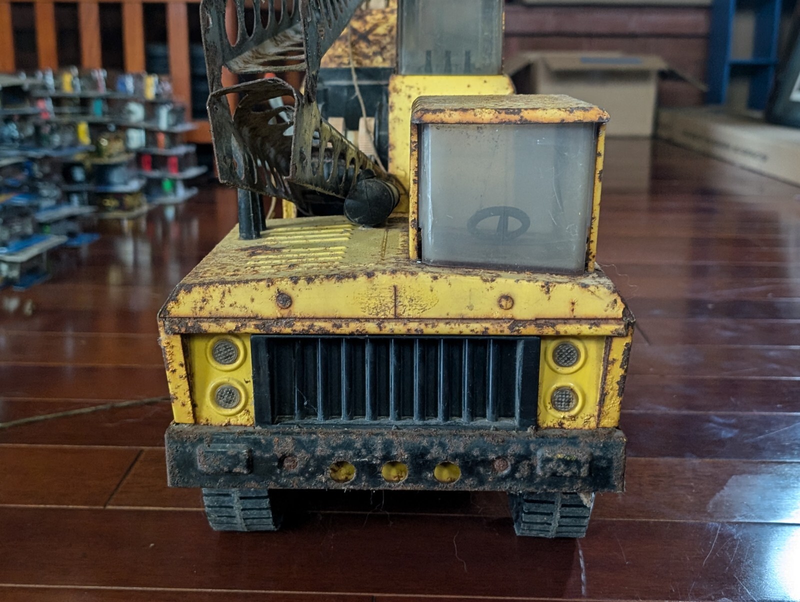 Vintage TONKA Mighty Crane 1965-1971 Model Pressed Metal Toy