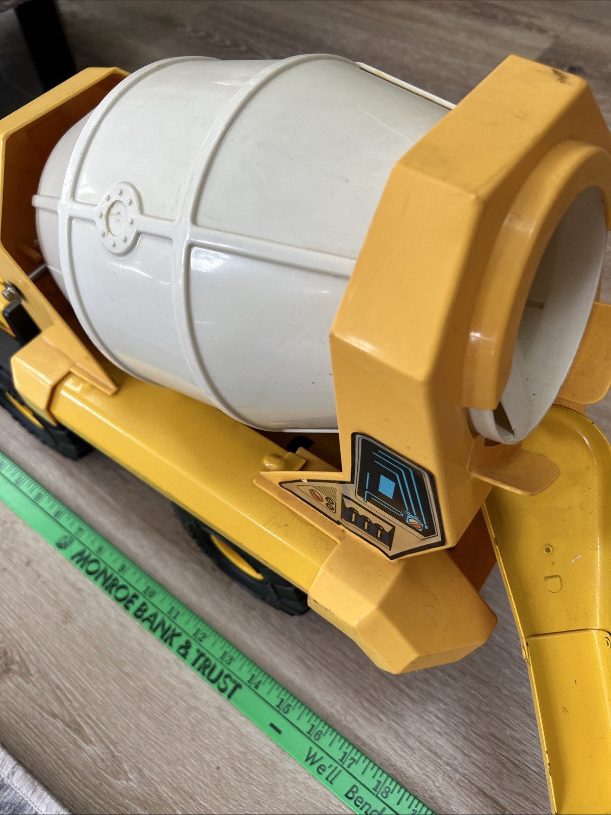 Tonka Turbo-Diesel Cement Mixer construction toy truck #XMB-975 Clean 1980’s