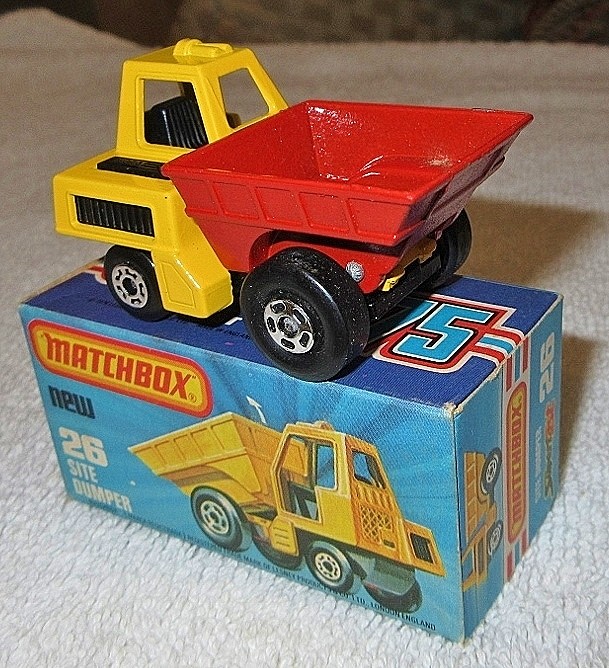 MATCHBOX SUPERFAST #26 SITE DUMPER