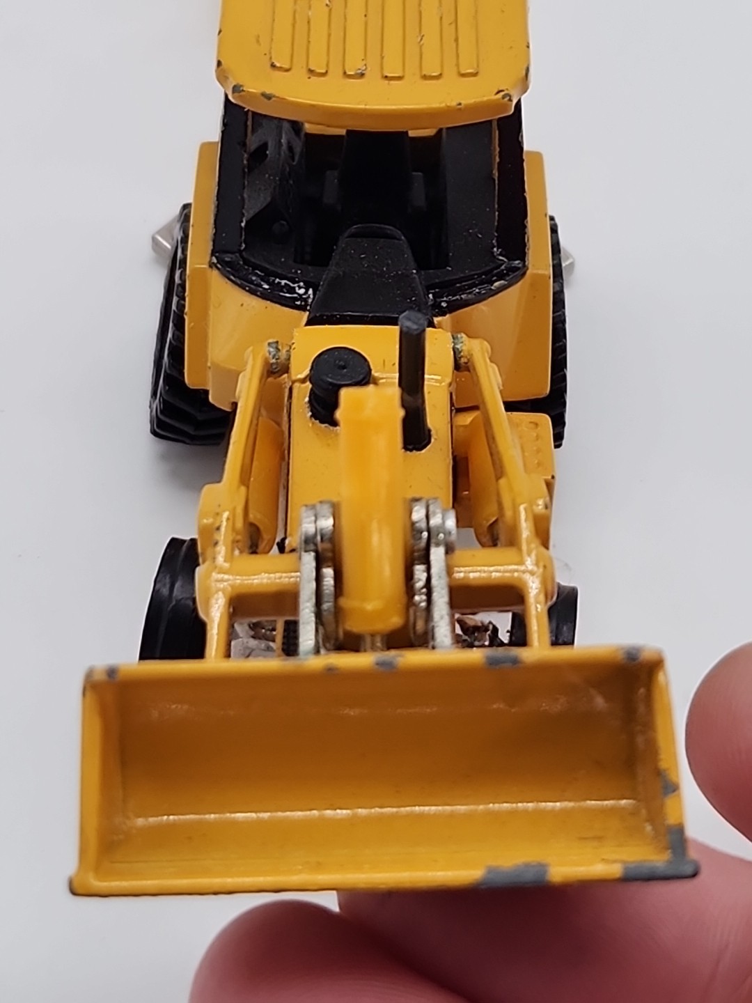 ERTL 1:64 John Deere Backhoe Front Loader Yellow Die Cast Toy 3363 SR Iowa