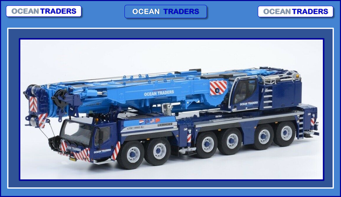 1:50 LIEBHERR LTM 1350 OCEAN TRADERS Mobile Crane – FREE SHIPPING !!!!