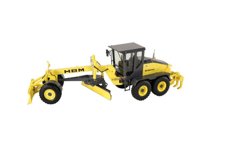 1:50 NZG HBM NOBAS BG190 TA-5 Grader Construction Machine Diecast Model