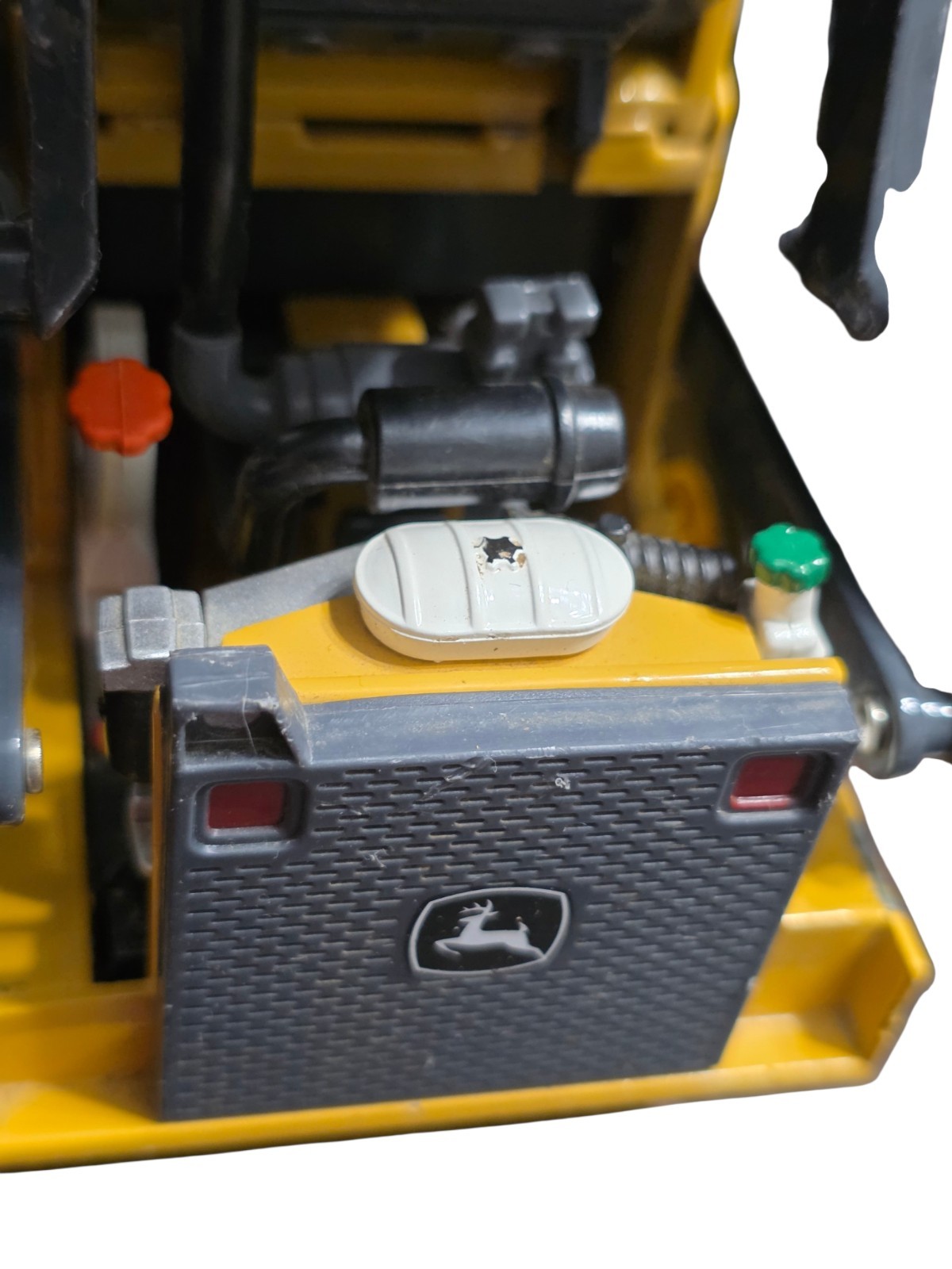 John Deere 320E Skid Steer 1:16 Ertl Prestige Diecast Loader Heavy-Duty READ