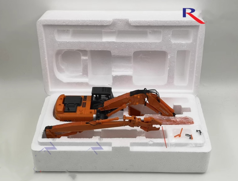 1:50 ZAXIS350LC Excavator Building Demolition Machine Equipment Diecast Model