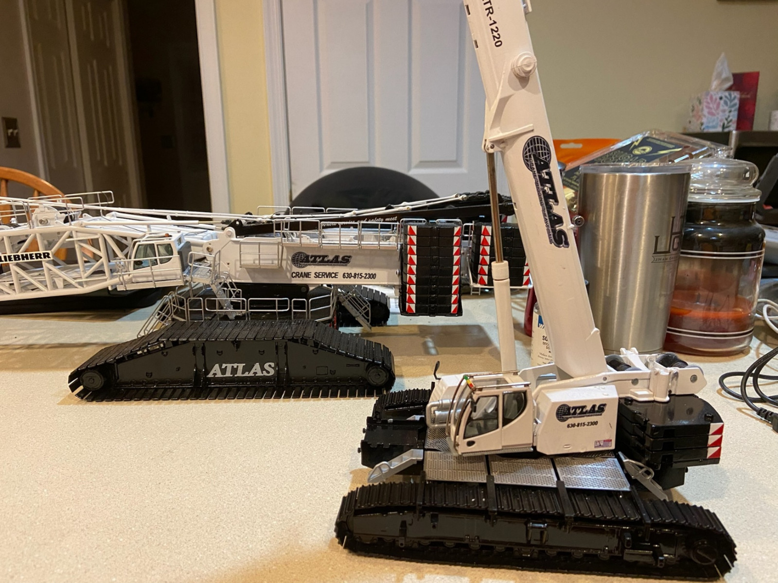 1/50 CUSTOM ATLAS LIEBHERR LTR 1220 Crawler Crane – FREE SHIPPING !!!