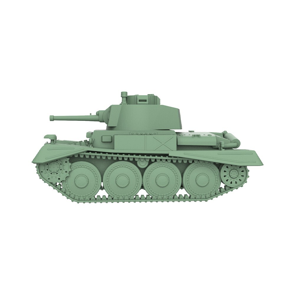 SSMODEL 728 1/220 Military Model Kit German 38 nA Light Tank GAMES