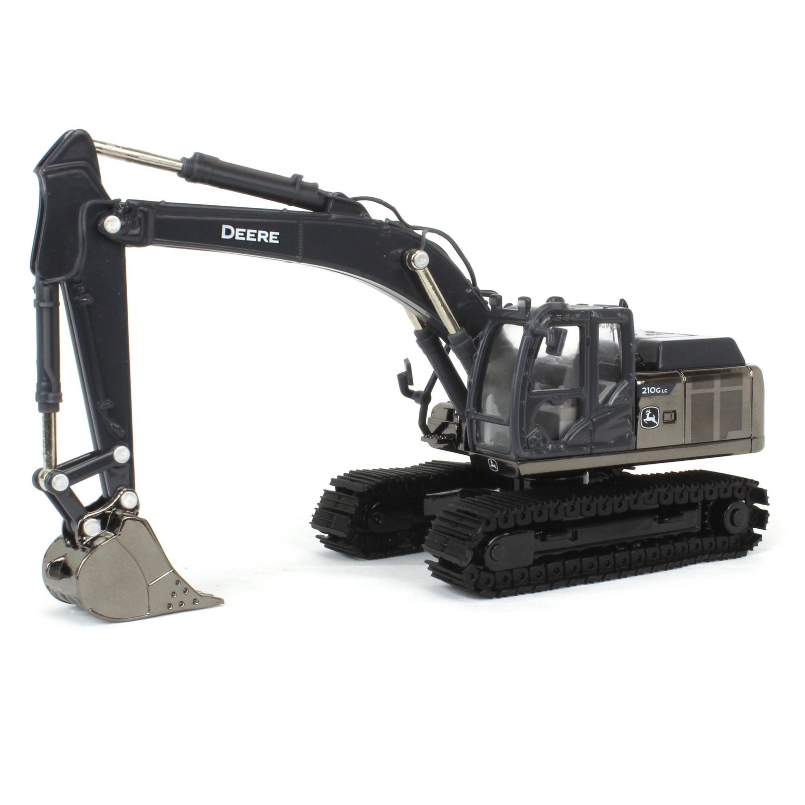 LP81854 Gun Metal Chase~ 1/50 John Deere 210G LC Excavator, ERTL Prestige 45842