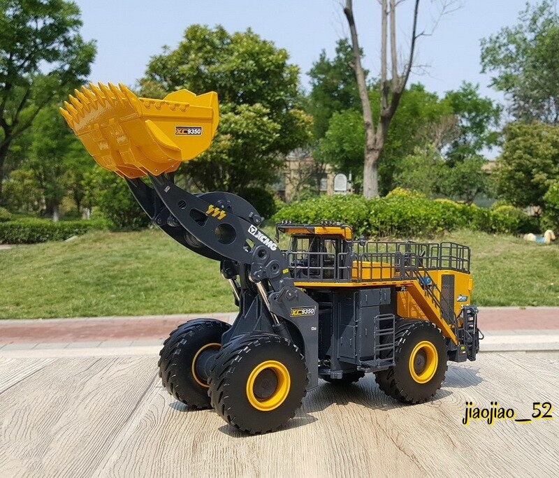 XCMG XC9350 1/43 Mining Wheeled Loader Construction Equipment Diecast Model NEW