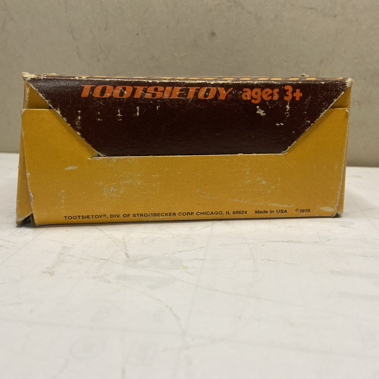 Vintage Tootsie Toys Diecast Bulldozer In Original Box Unplayed And Crane