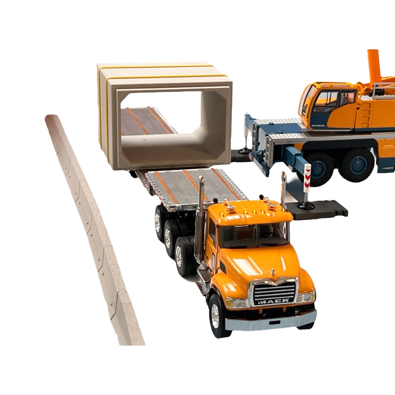 Giant Precast Concrete Box Culvert Scale Model 1/50 Load 8X12X8!!