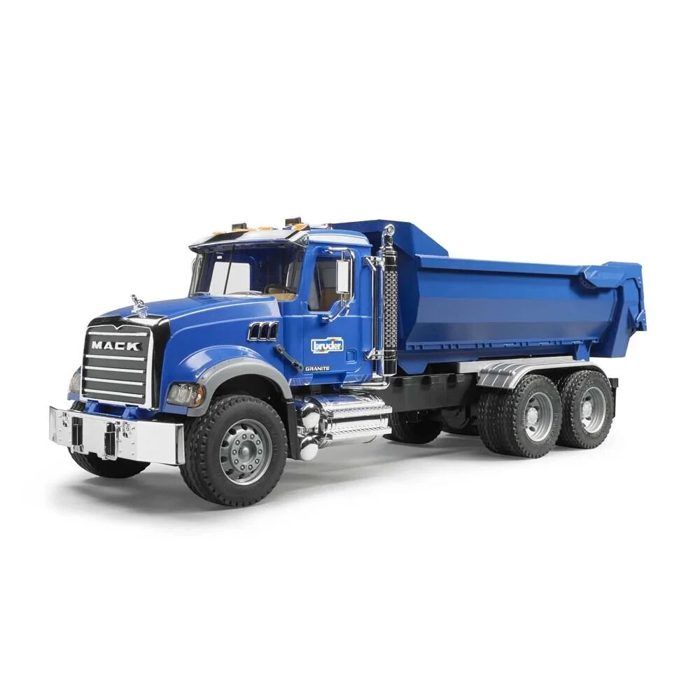 Bruder 02823 1:16 Scale Mack Granite Halfpipe Dump Truck